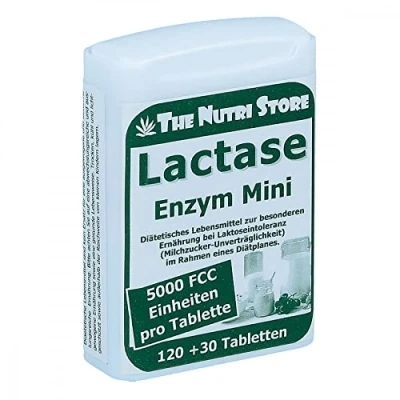 Abbildung von Lactase 5.000 FCC Enzym Mini Tabl.im Dos 120 St