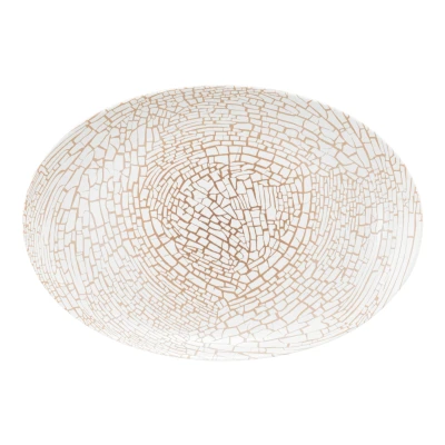 Abbildung von Seltmann Weiden Liberty Krakelee Servierplatte oval 35 x 24 cm