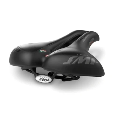 Abbildung von SMP Unisex Erwachsene Martin Touring Gel Sattel, Schwarz, Einheitsgröße