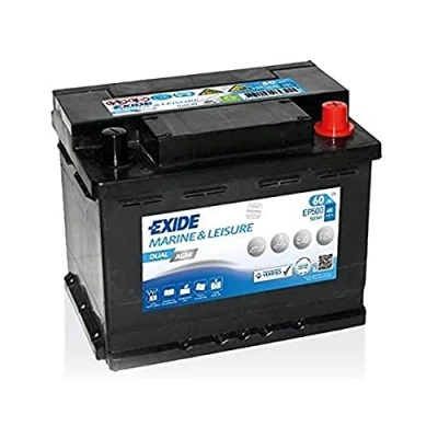 Abbildung von EXIDE DUAL AGM EP500 Batterie 12V 60Ah 680A B13 VOLKSWAGEN: Golf Plus / Crossgolf, 7 Schrägheck, Polo V Schrägheck