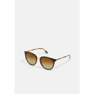 Abbildung von Burberry Sonnenbrille, Damen, Größe: 54, Mottled brown/gold