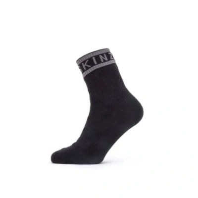Abbildung von SealSkinz Socken Mautby schwarz grau Gr XL