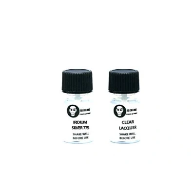 Abbildung von SD COLORS Neue lackstifte Iridium Silber 775/9775 Reparatur KRATZEN 5 ml (Farbe+KLARLACK)