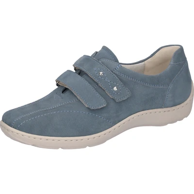Abbildung von Waldläufer Klettschuh &quot;HENNI&quot;, Komfortschuh, Freizeitschuh mit Nieten und Ziernaht, H Weite