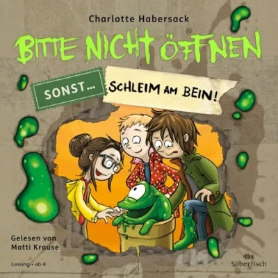 Abbildung von Bitte nicht öffnen, sonst ... 2: Schleim am Bein!: 1 CD Beste Freunde, lustige Wesen und geheimnisvolle Päckchen Hörbuch ab 4 (2)