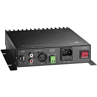 Abbildung von Monacor AKB 160 ELA Verstärkermodul mit 100 V Ausgang, schwarz