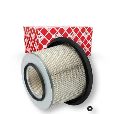 Abbildung von FEBI BILSTEIN 02677 Luftfilter 228 331, 266 Filtereinsatz mit Dichtung MERCEDES BENZ: NG, UNIMOG