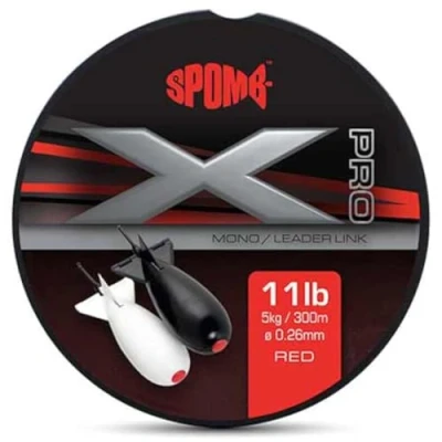 Abbildung von Fox Spomb XD Pro Mono Red Nylon 0.26mm (300m) Monofile Schnur