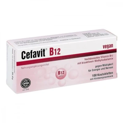 Abbildung von Cefavit B12 Kautabletten 100 St