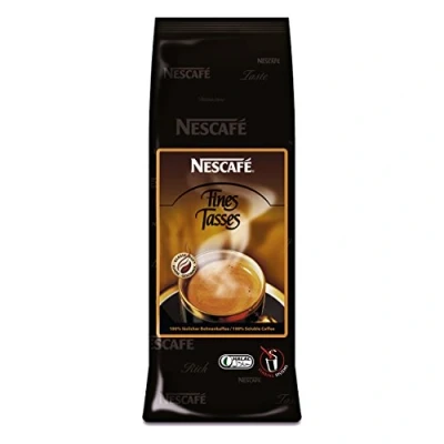 Abbildung von Nestlé NESCAFÉ Fines Tasses Füllprodukt Getränke Automaten löslicher Bohnenkaffee, 250 g