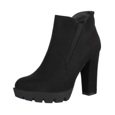 Abbildung von Elara High Heel Stiefelette, Damen, Größe: 38, Schwarz Schuhe
