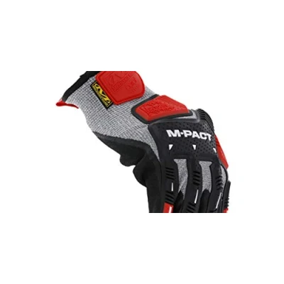 Abbildung von Mechanix Wear M Pact® Knit CR5A5 Handschuhe (Medium, Grau/Schwarz)