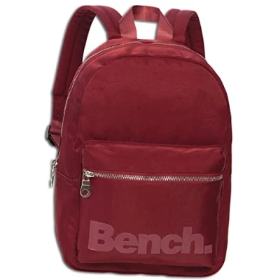 Abbildung von Bench Jugend Freizeit CITY Tagesrucksack, Damen, Größe: One Size, Brombeer, rot
