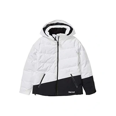 Abbildung von Marmot Damen Wasserdichte, Warme Ski Und Snowboard jacke, Atmungsaktive Winterjacke Mit Schneefang, Auch Als Winddichter Regenmantel Nutzbar Wm&#039;s Slingshot Jacket, White/Black, L, 79210