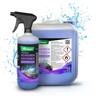 Abbildung von Terma 6L scheibenenteiser Spray fürs Auto Profiqualität aus Deutschland Macht Ihr eisfrei enteiser Scheibe entfroster enteisungsspray autoscheibe enteisen Enteiserspray