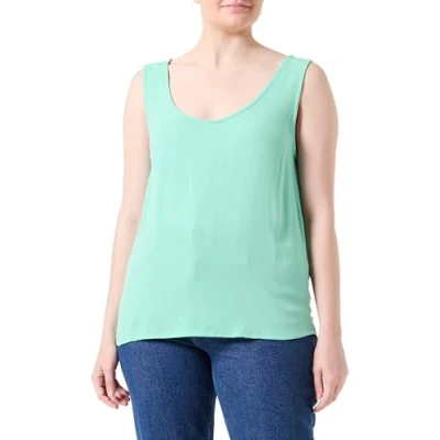 Abbildung von VERO MODA Damen VMMENNY Tank WVN GA NOOS Top, Katydid, Large