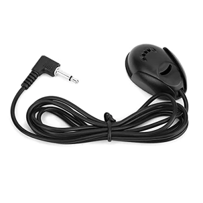 Abbildung von Automikrofon Audio Mini 3,5 Mm Externes Mikrofon für Autoradio Stereo GPS Bluetooth Radio DVD, Fahrzeugtechnik/GPS &amp; Sicherheit
