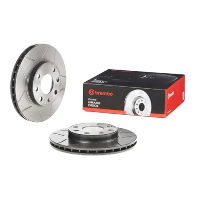 Abbildung von BREMBO MAX LINE 09.3090.75 Bremsscheibe 236 20 4 innenbelüftet, geschlitzt beschichtet mit Schrauben CHEVROLET: Kalos Schrägheck, Limousine