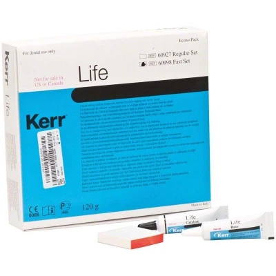 Abbildung von Life Fast Set 5 x 24g 12 g Basis und Katalysatorpaste, 1 Anmischblock