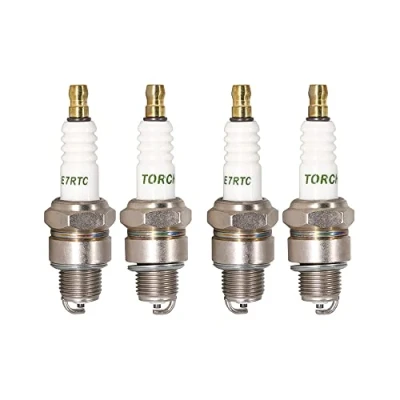Abbildung von TORCH 4pcs E7RTC Zündkerze Ersetzen für N GK 6422/BPR7HS 7022/BPR6HS 5111/BP7HS, 5379/IWF22 4022/W22FPR U, 8814 RL82YC/814 OE064 5939/QL78YC, WR6BC WR7BC WR7BC+, OEM