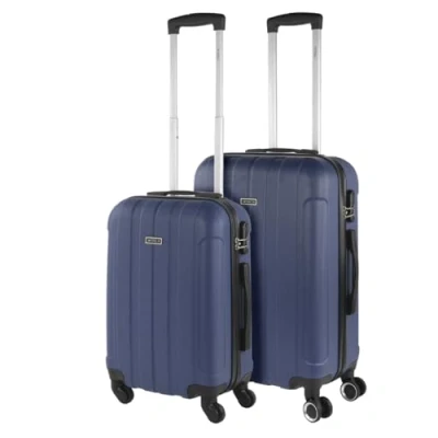 Abbildung von ITACA Gepäck Sets, Reisekoffer, Reisekoffer Set, Kofferset, Hartschalenkoffer, Trolley Luggage Große Auswahl an Koffer &amp; Trolleys für Jede Reise! 771115, Jeansblau