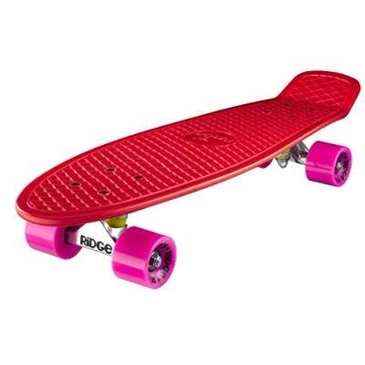 Abbildung von Ridge PB 27 Red Pink Skateboard, Red/Pink, 69 cm
