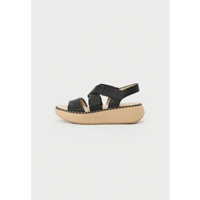 Abbildung von Gabor Damen Riemchensandalen, Frauen Sandalen,Sommersandalen,flach,Sommerschuhe,Freizeitschuhe,offene Schuhe,Strandschuhe,schwarz,36 EU / 3.5 UK