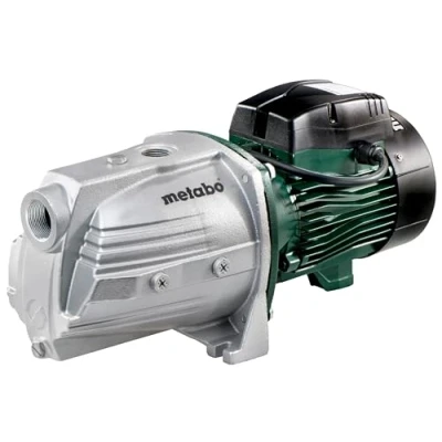 Abbildung von Metabo P 9000 G, 1900 W, AC, 5,1 bar, l/h, IPX4, Grün, Edelstahl, Schwarz
