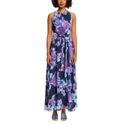 Abbildung von ESPRIT Damen 034ee1e370 Kleid, 401/Navy 2, 36