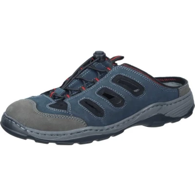 Abbildung von Manitu Pantolette flach, Herren, Größe: 41, Blau Schuhe