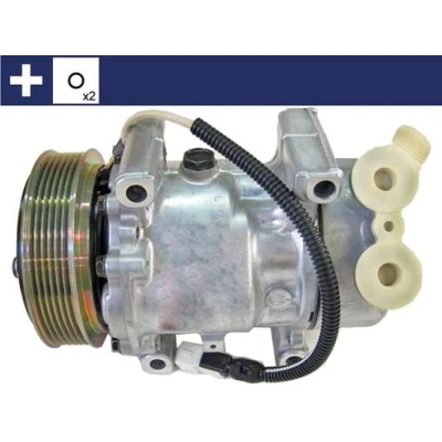 Abbildung von MAHLE ORIGINAL ACP 357 000S Kompressor SD6V12 12 PAG 46 R 134a mit Dichtring PEUGEOT: 206 Schrägheck, SW, CITROËN: Xsara Picasso
