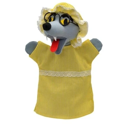 Abbildung von Wolf verkleidet 29 cm 2in1, Handpuppe