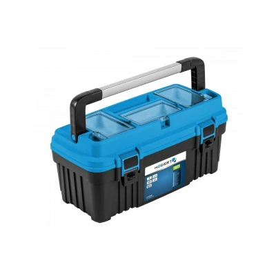Abbildung von Hogert Technik HT7G066 Werkzeugkoffer mit Handgriff blau/schwarz