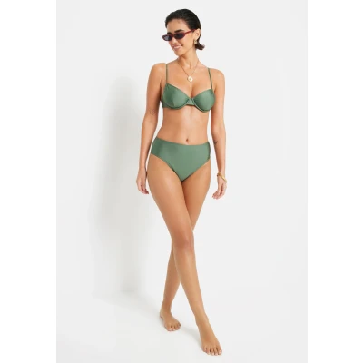 Abbildung von Lascana WIRE Bikinitop, Damen, Größe: 46xB, Oliv