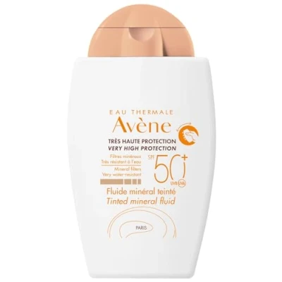 Abbildung von Avène Sonnenfluid 100% Minérale Fluide Teinté SPF50+ 40ml