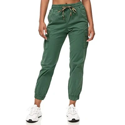 Abbildung von Tazzio Cargohose, Damen, Größe: XS, Rauchgrun