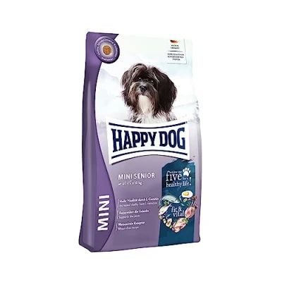 Abbildung von Happy Dog fit &amp; vital Mini Senior 4 kg