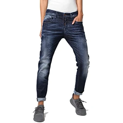 Abbildung von GANG Slim fit Jeans &quot;94New Georgina&quot;, mit charakteristischen Abnähern quer über den Oberschenkel