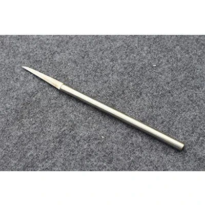 Abbildung von yinfente Violine Geige Brücke Halt Klemme Tools Steg Messer Cutter Saite Slot Dateien Gitarrenbau Gitarre Werkzeug (Klemme &amp; und Dateien) bridge knife