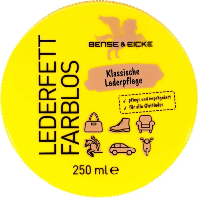 Abbildung von Bense &amp; Eicke Lederfett Farblos 250ml