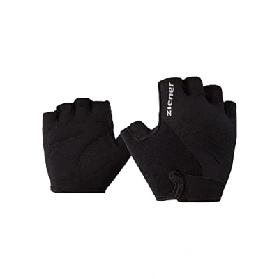 Abbildung von Ziener Kinder CRIDO Fahrrad , Mountainbike Radsport Handschuhe Kurzfinger atmungsaktiv/dämpfend, black, L