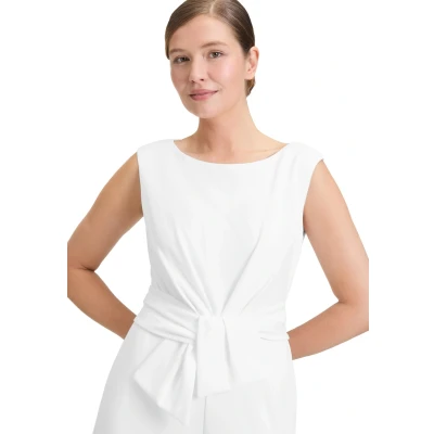 Abbildung von Vera Mont Damen Jumpsuit mit weitem Bein Rohweiß,34