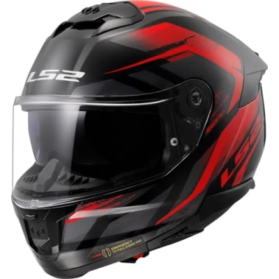 Abbildung von LS2 FF808 Stream II Fury Black/Red 3XL Helm