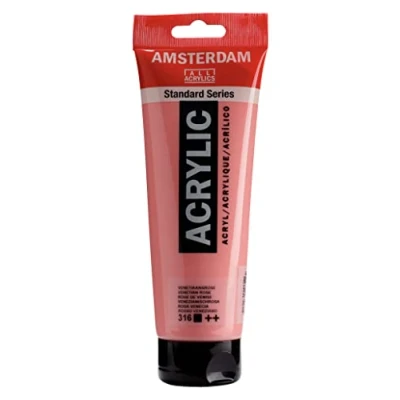 Abbildung von Amsterdam Standard Series Acrylfarbe Tube 250 ml Venezianischrosa 316 (17123160)