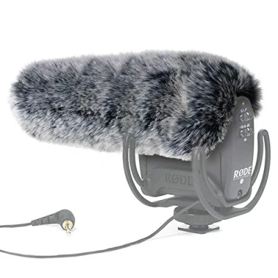 Abbildung von YOUSHARES Microphone DDC VMPR Windscreen Pop Filter Muff Outdoor Mikrofon Fell Windschutz Schutz für Rode VideoMic Pro Kamera