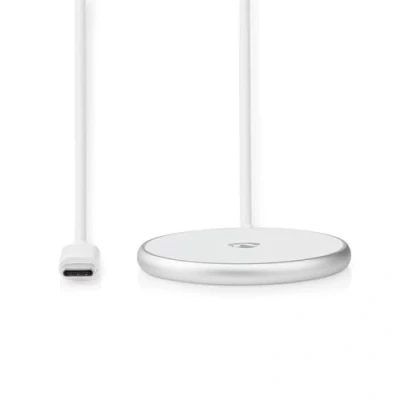 Abbildung von Nedis Drahtloses Ladegerät 5 / 7.5 10 15 W 1 1.1 1.67 2 A inkl. Kabel USB Type C™ 1.00 m