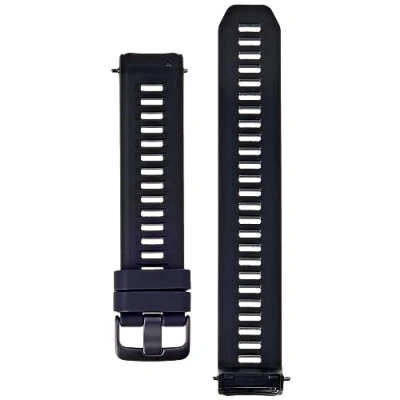 Abbildung von Garmin Wechsel Armband, 22mm, Silikon, Schwarz, passend für Instinct Reihe, einfach ein und ausklicken, ohne Werkzeug möglich