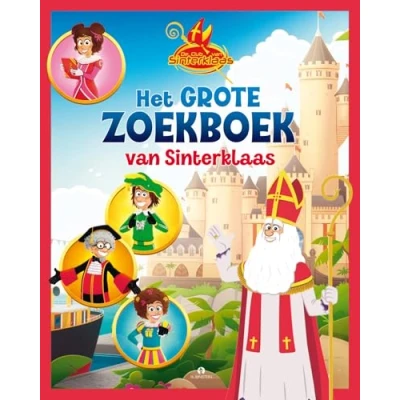 Abbildung von Het grote zoekboek van Sinterklaas (De Club Sinterklaas)