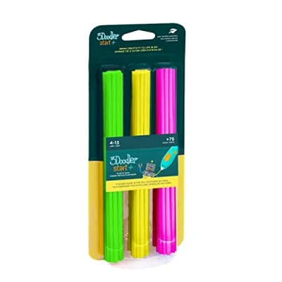 Abbildung von 3Doodler Start+ Eco Plastic Collection Neon Glow