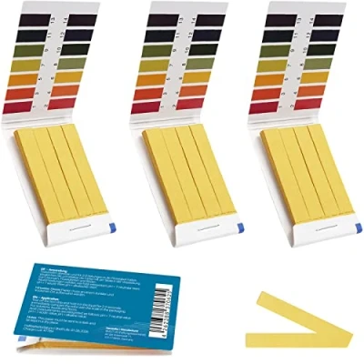 Abbildung von 240x pH Wert 1 14 Teststreifen, Indikator, Testpapier, Lackmuspapier für Wasser, Erde, Getränke und weiterer Substanzen (universell)